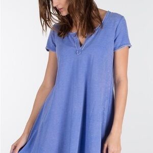 Z Supply Light Blue Short Sleeve Tee